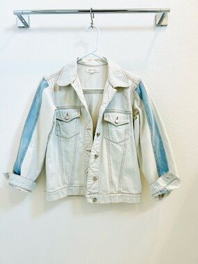 Francesca's Collections Light Wash Denim Jacket